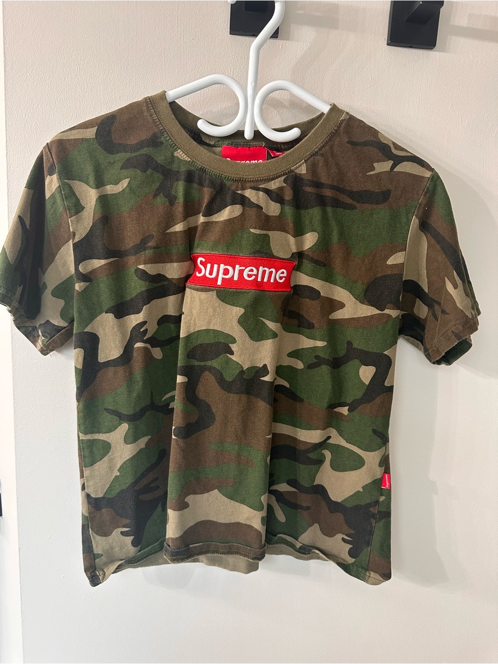 Kids' Camo Tee - Green Camo